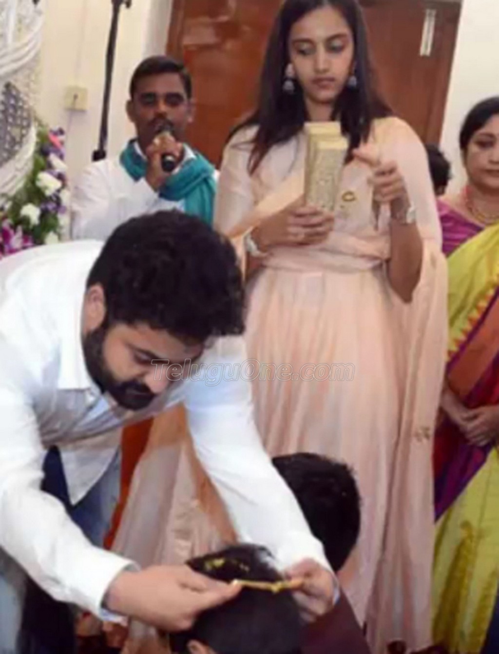 Nandamuri Janakiram Sons Dhoti Function Photos